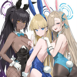 This is a pixiv picture whose title is Bunnies.