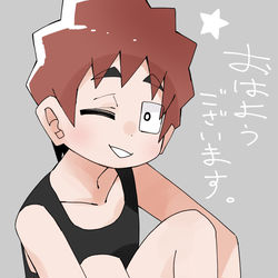 This is a pixiv picture whose title is 4月のらくがき.