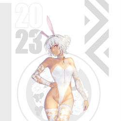 This is a pixiv picture whose title is バニー2023.