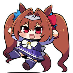 This is a pixiv picture whose title is 横滑りするらくがきダスカ.
