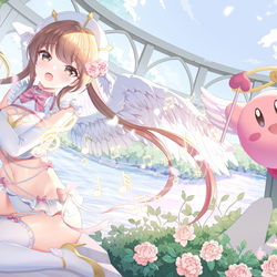 This is a pixiv picture whose title is 色色天使.