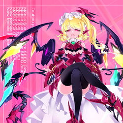 This is a pixiv picture whose title is 【 T.H.73 Scarlet Destiny 】.