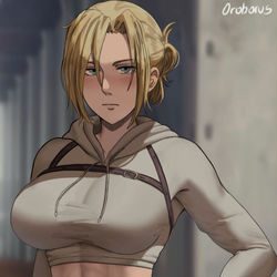 This is a pixiv picture whose title is Annie.