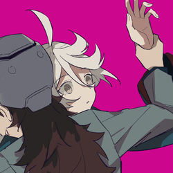 This is a pixiv picture whose title is 16話.