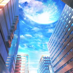 This is a pixiv picture whose title is のぞく.