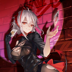 This is a pixiv picture whose title is 愚夜密函.