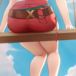 This is a pixiv picture whose title is 足.