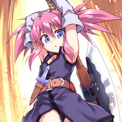 This is a pixiv picture whose title is 「五分の力で大丈夫…」.