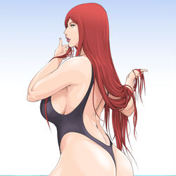This is a pixiv picture whose title is Kushina Photoshot.