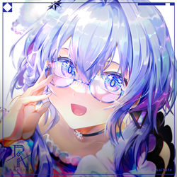 This is a pixiv picture whose title is めがねっ.