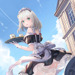 This is a pixiv picture whose title is HMS Manchester and Theseus.