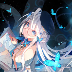 This is a pixiv picture whose title is ★.