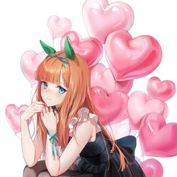 This is a pixiv picture whose title is サイレンススズカ.