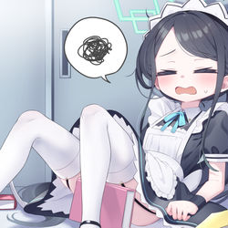 This is a pixiv picture whose title is 「う、うわ〜〜ん！クエスト任務失敗です！」.