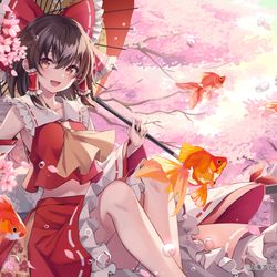 This is a pixiv picture whose title is 春よ来い.