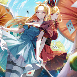This is a pixiv picture whose title is ダークテイルズ.