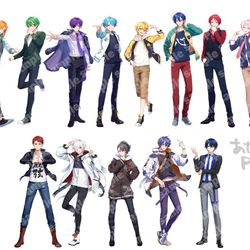 This is a pixiv picture whose title is 【お仕事】Vtuber立ち絵まとめ.