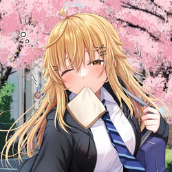 This is a pixiv picture whose title is 「早くしないと電車出ちゃうよ！」.
