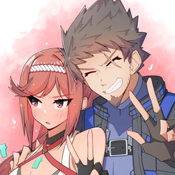 This is a pixiv picture whose title is ゼノブレイド3新たなる未来 クリア記念イラスト.