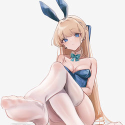 This is a pixiv picture whose title is バニートキ.