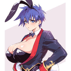 This is a pixiv picture whose title is バニーアイクさん♀.