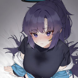 This is a pixiv picture whose title is 💙.