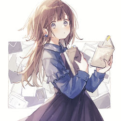 This is a pixiv picture whose title is bookworm📖´-.