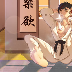 This is a pixiv picture whose title is 練習後の教室.