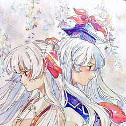 This is a pixiv picture whose title is 水彩もこけーね.