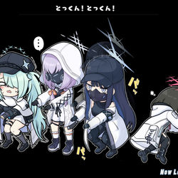 This is a pixiv picture whose title is アリウススクワット.