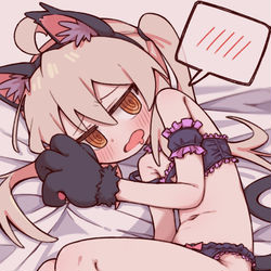 This is a pixiv picture whose title is 오니먀이.