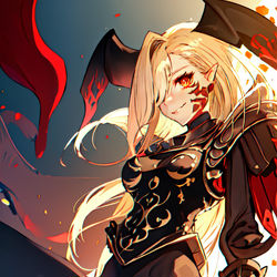 This is a pixiv picture whose title is Queen Draco - Model Release.