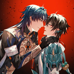 This is a pixiv picture whose title is 刃恒.
