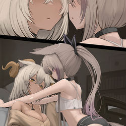 This is a pixiv picture whose title is Skeb(アークナイツ).