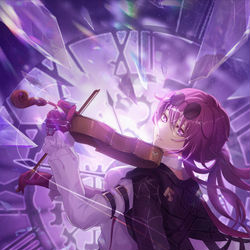 This is a pixiv picture whose title is 【星穹铁道】卡芙卡-心弦之术.