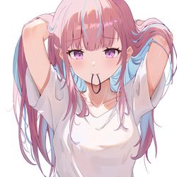 This is a pixiv picture whose title is 徹夜でゲームをしてから、仕事に出かけるのを嫌がるあくたん.