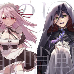 This is a pixiv picture whose title is たのしい前哨戦 　#にじそうさく07.