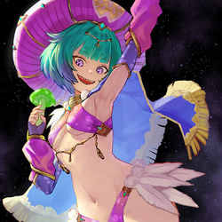 This is a pixiv picture whose title is ロクスタ.