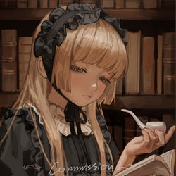 This is a pixiv picture whose title is 稿子.