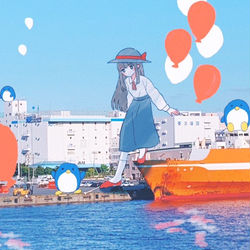 This is a pixiv picture whose title is パレード.