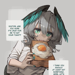 This is a pixiv picture whose title is Will you bite?🐍.