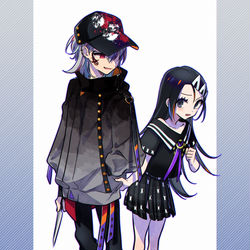 This is a pixiv picture whose title is キドナプキディング～な妄想.