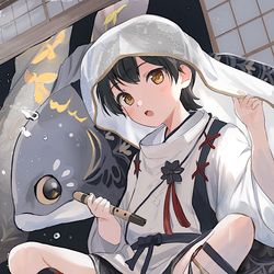 This is a pixiv picture whose title is こどもの日.