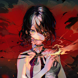 This is a pixiv picture whose title is レゼ.