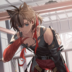 This is a pixiv picture whose title is ステインレス.