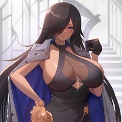 This is a pixiv picture whose title is Zara Moussa-Party dress.