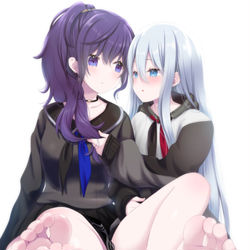 This is a pixiv picture whose title is 奏とまふゆ.