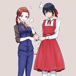This is a pixiv picture whose title is 🔄.