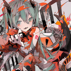 This is a pixiv picture whose title is 「サラマンダー・IF」.
