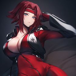 This is a pixiv picture whose title is 紅.